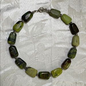 Kyanite stone necklace